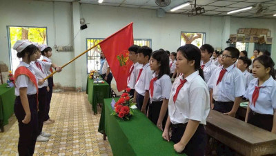 ĐẠI HỘI LIÊN ĐỘI TRƯỜNG THCS NGUYỄN ĐÌNH CHIỂU