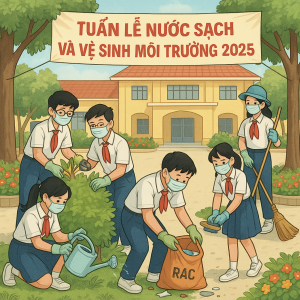 TUẦN LỄ NƯỚC SẠCH VÀ VỆ SINH MÔI TRƯỜNG 2025