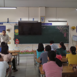 CÔNG BỐ VÀ RA MẮT HIỆU TRƯỞNG TRƯỜNG THCS NGUYỄN ĐÌNH CHIỂU