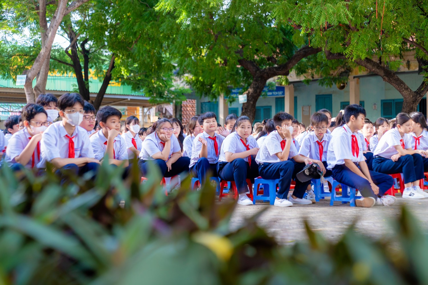 Sinh hoạt dưới cờ, chủ điểm "Tôn sư trọng đạo", năm học 2024-2024-2025