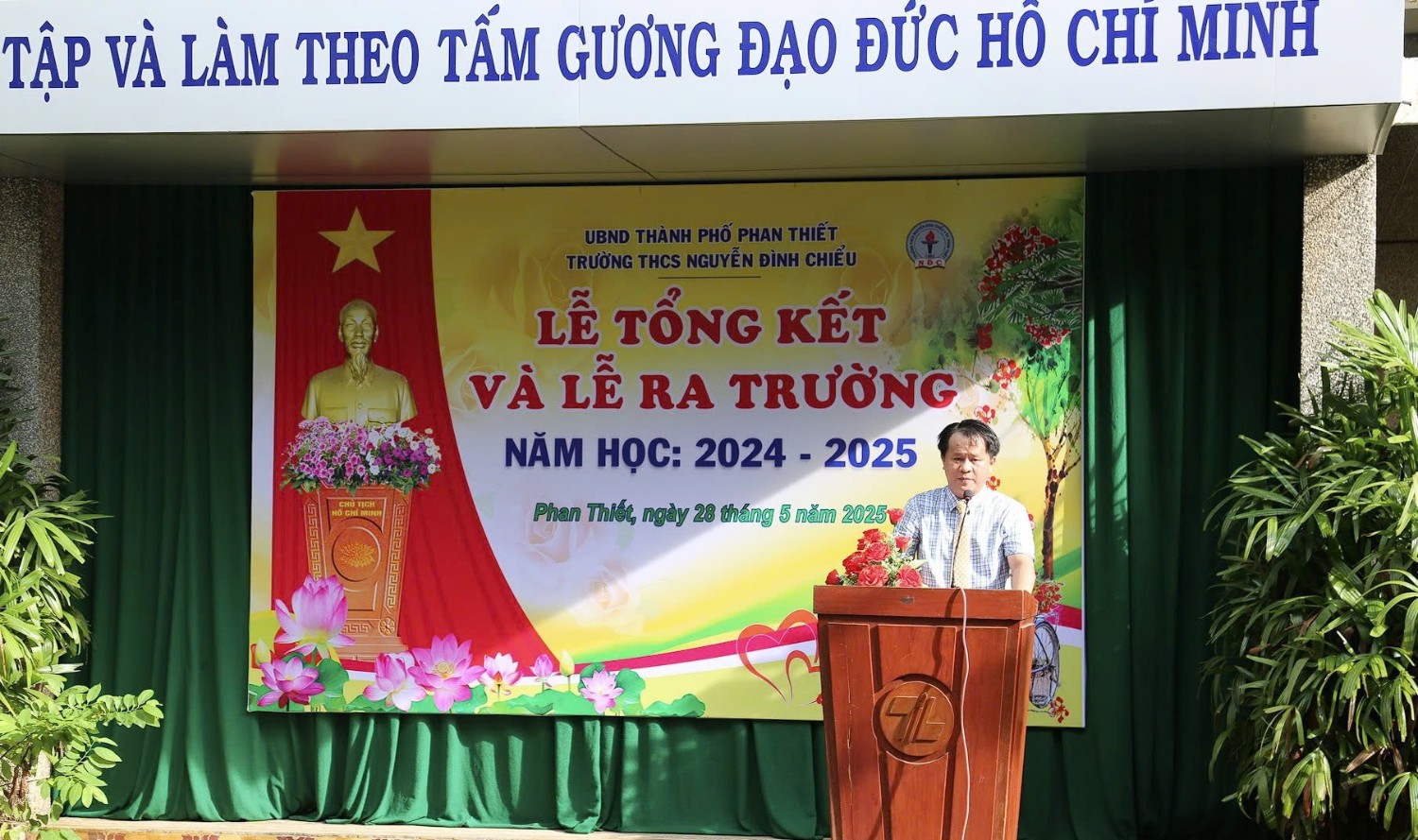 Lễ tổng kết năm học 2024-2025