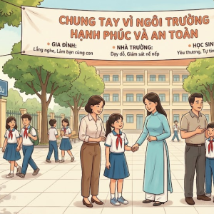 THÔNG BÁO: PHỐI HỢP GIÁO DỤC VÀ PHÒNG CHỐNG BẠO LỰC HỌC ĐƯỜNG