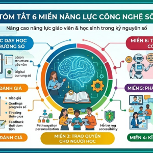 Thông tư 18/2026/TT-BGDĐT ban hành Khung năng lực số dành cho giáo viên và cán bộ quản lý giáo dục