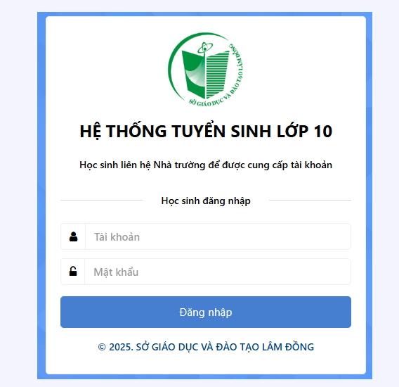 HƯỚNG DẪN PHỤ HUYNH & HỌC SINH SỬ DỤNG HỆ THỐNG TUYỂN SINH LỚP 10 NĂM HỌC 2026-2027